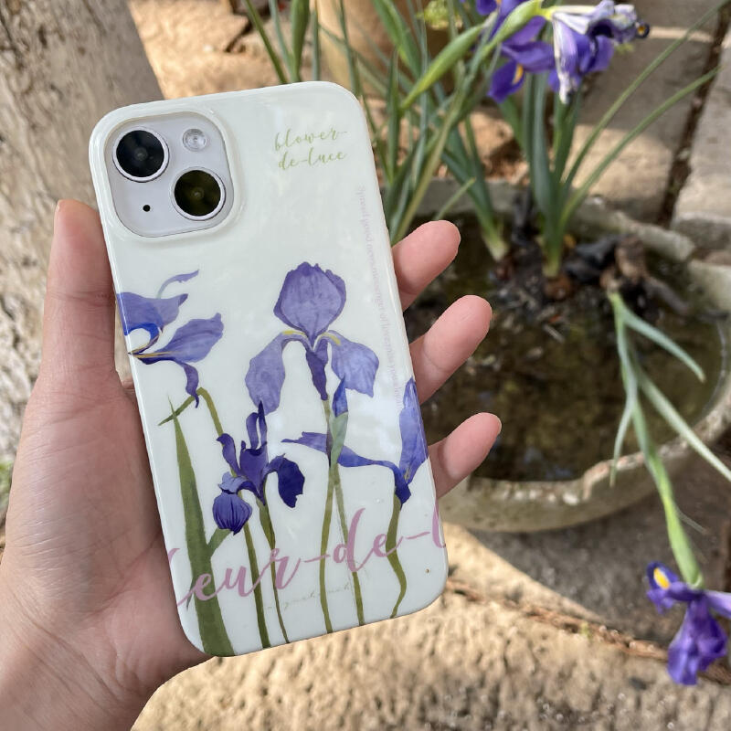 watercolor flower iPhone case
