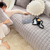 3color fluffy waffle cushion