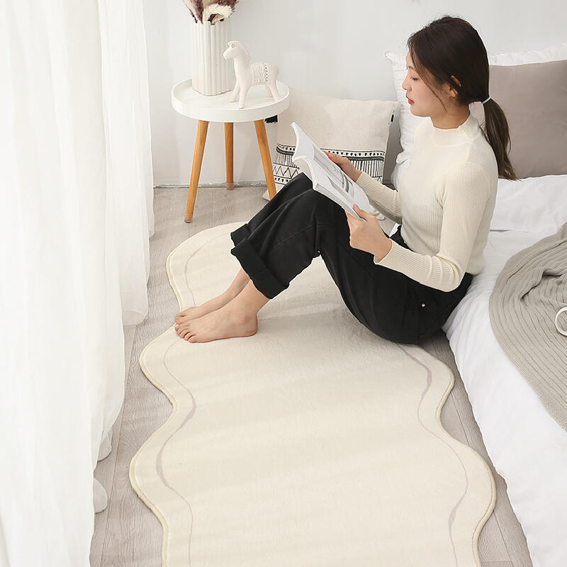 5design Irregular wave modern carpet