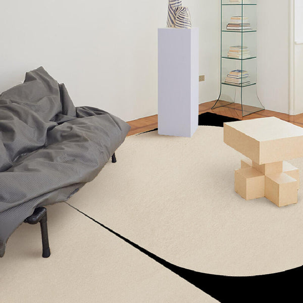 4design monotone modern square carpet