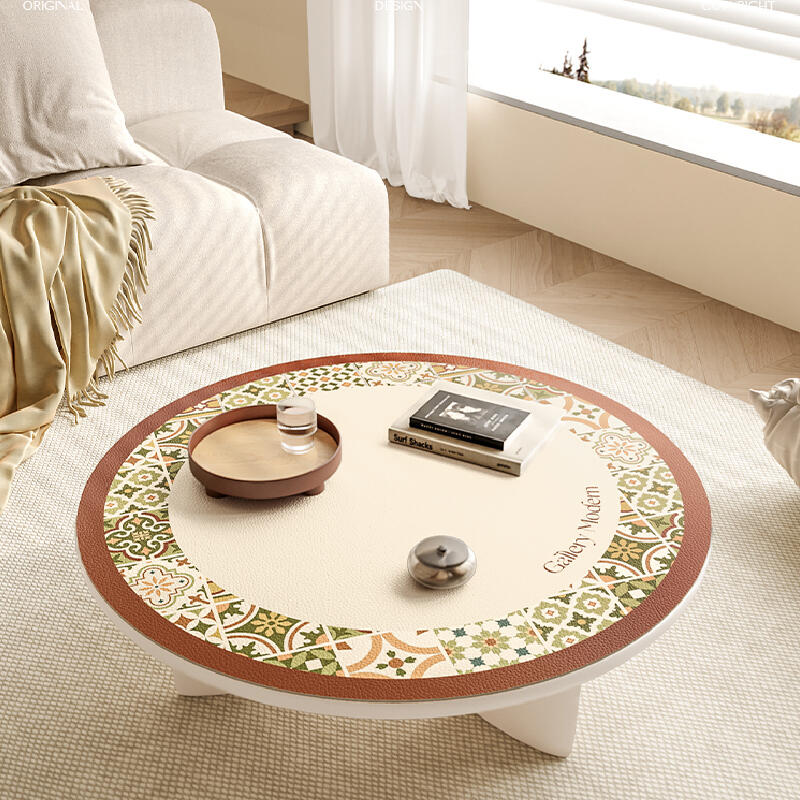 retro classical circle table mat