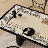 art philosopher logo square table mat