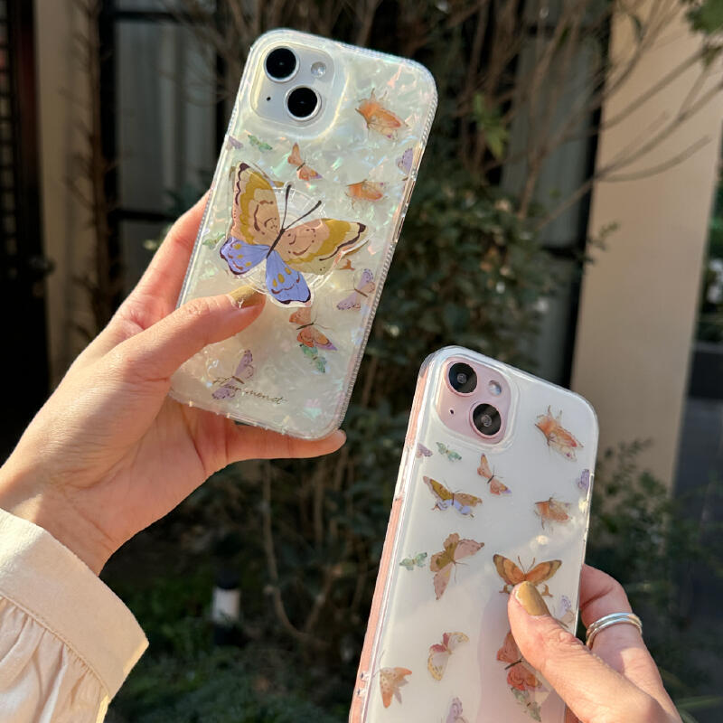 butterfly garden iPhone case