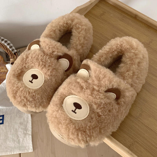 winter 2type bear roomshoes