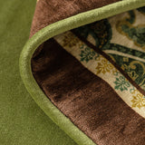 green blooming cushion