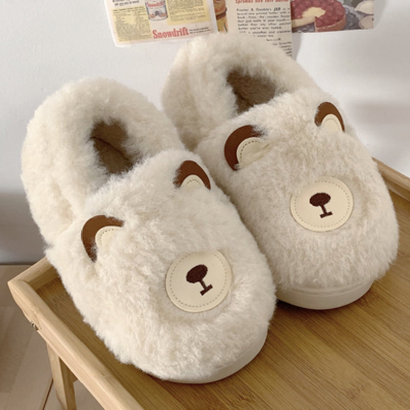 winter 2type bear roomshoes