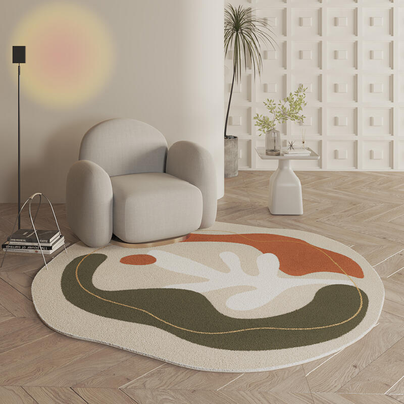4design modern latte color carpet