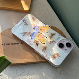 butterfly garden iPhone case
