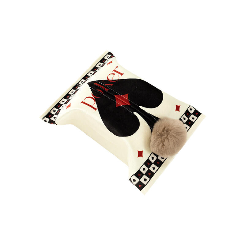 4design retro playing cards tissue case