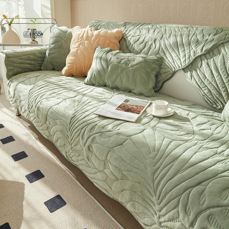 3d grass elegant sofa cover