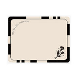 black tulip square sink mat