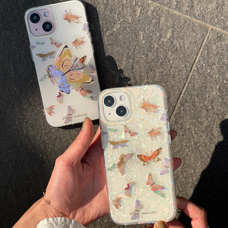 butterfly garden iPhone case