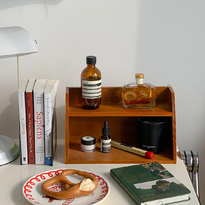2size wood display rack
