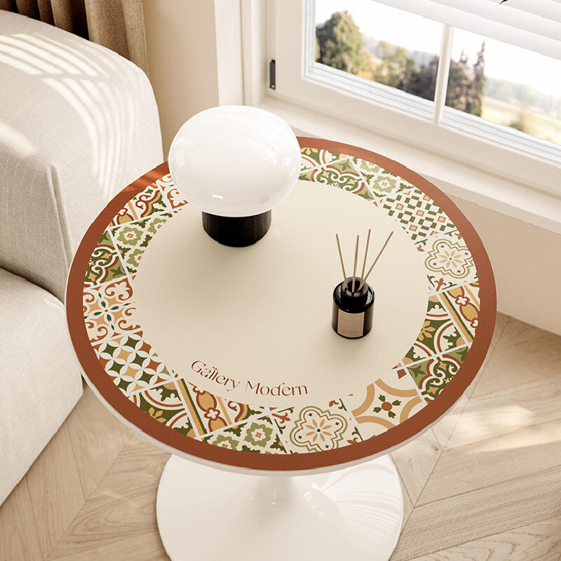 retro classical circle table mat