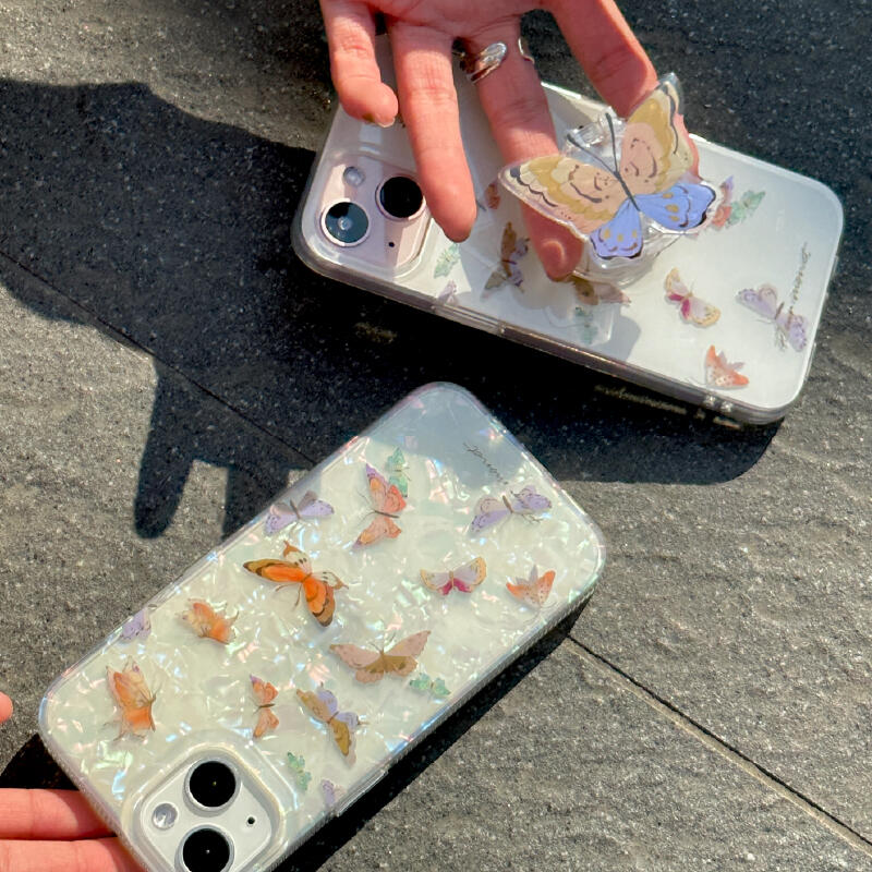 butterfly garden iPhone case