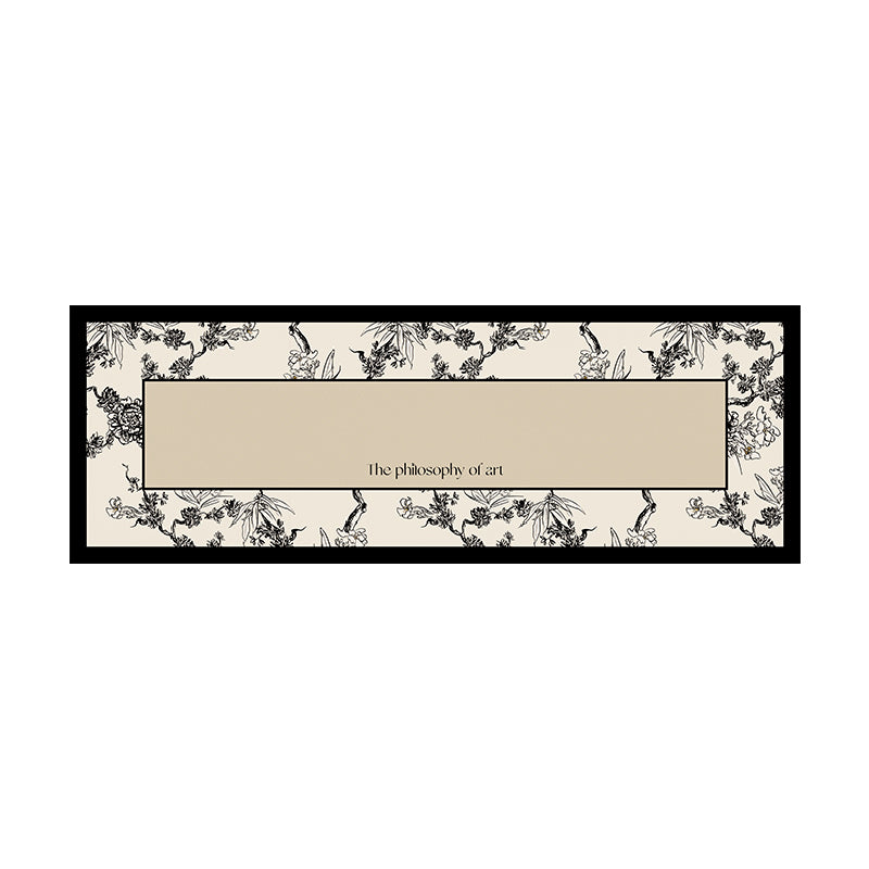 art philosopher logo kitchen mat