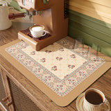 european elegant sink mat
