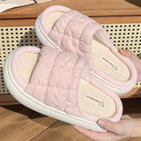 9color quilted down roomshoes