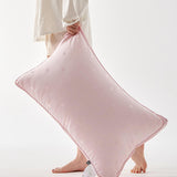 3color simple square pillow