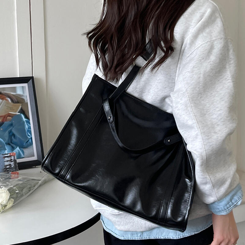2wway leather tote bag