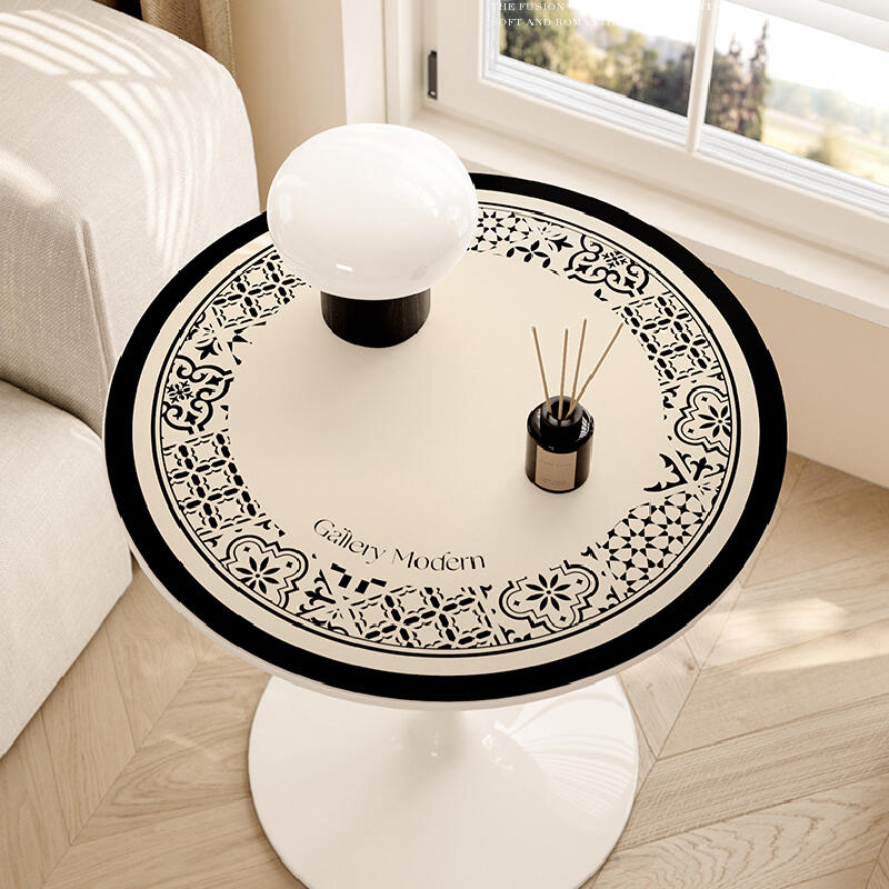 retro classical circle table mat