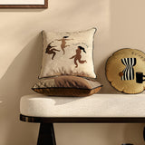 the last dance brown cushion