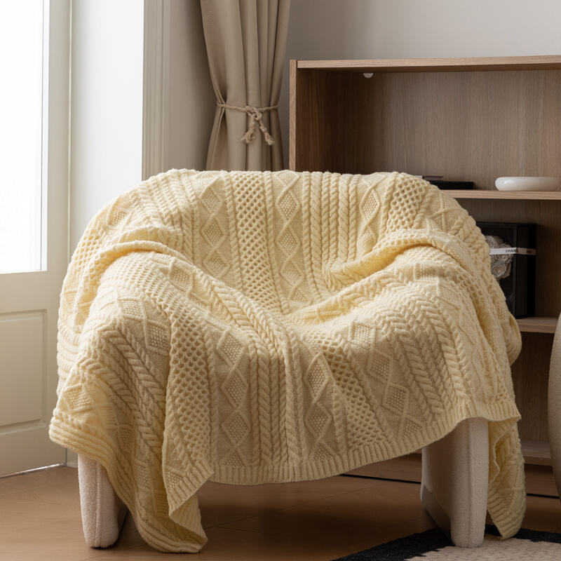 knit design sofacover