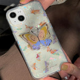 butterfly garden iPhone case