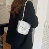 square chain shoulder bag