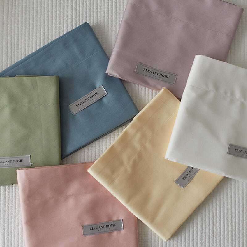 9color simple logo pillow sheets