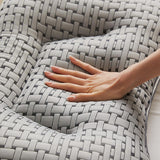 knitting simple pillow