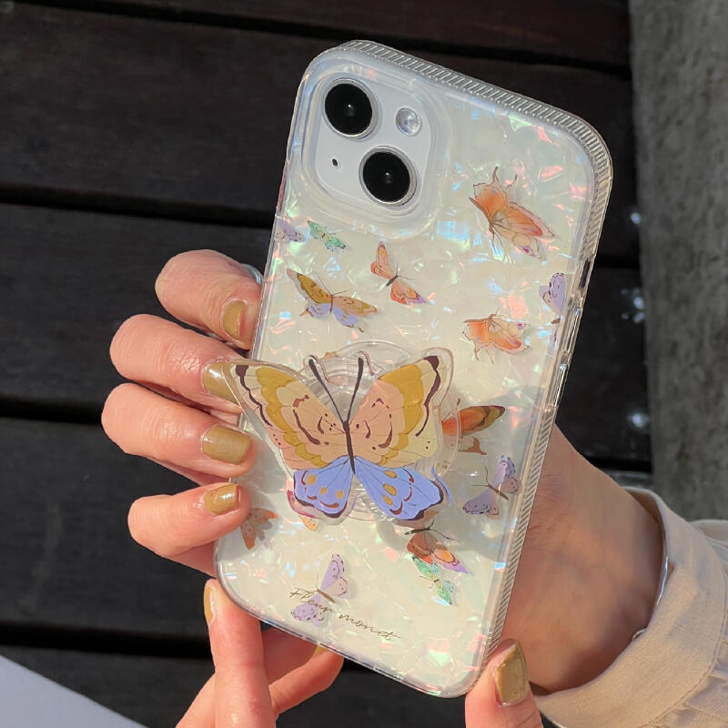 butterfly garden iPhone case