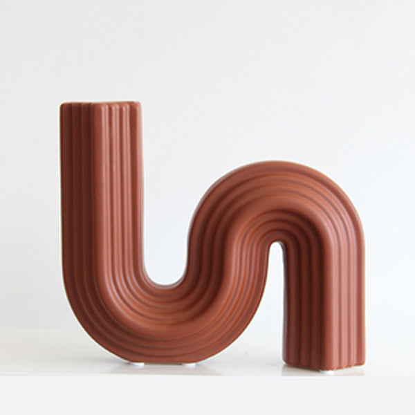 4design modern line vase