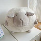 3color boa sheep cushion