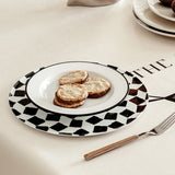 black tulip table cloth