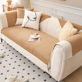 4color knit pattern sofa cover