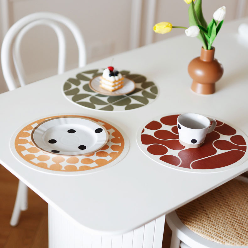 6design leather place mat