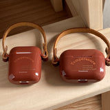 leather belt Airpods case
