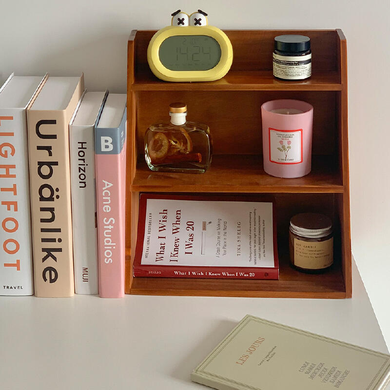 2size wood display rack