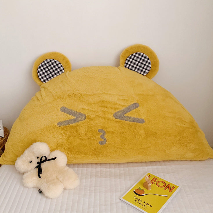 6color semicircle bear cushion