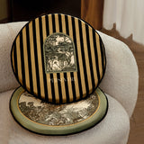 2design green persevere logo cushion