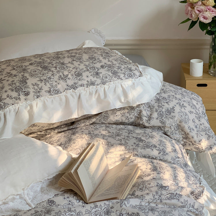 6design vintage flower bedlinen set