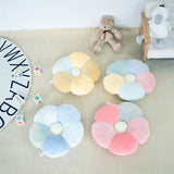 4color pastel flower cushion