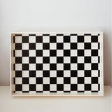 block check square tray