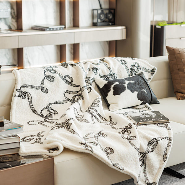 2design monotone line blanket