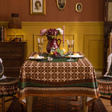 european rose art table cloth