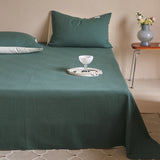 8color waffle cotton mattress sheets