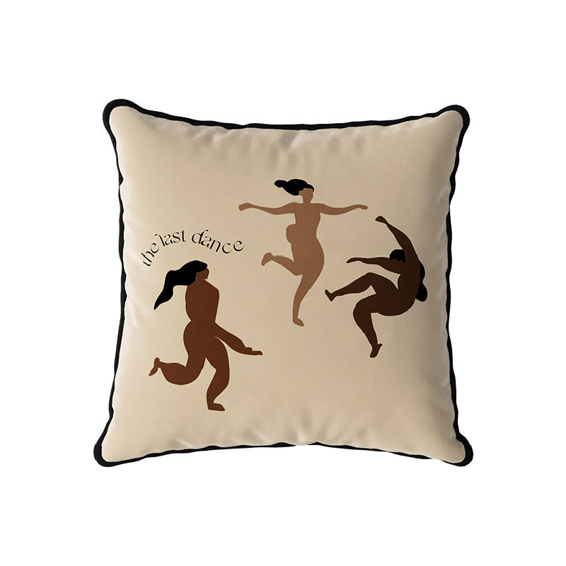 the last dance brown cushion