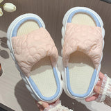 9color quilted down roomshoes