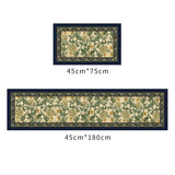 4design retro flower kitchen mat